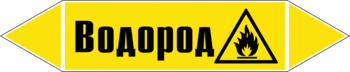 Маркировка трубопровода "водород" (пленка, 252х52 мм) - Маркировка трубопроводов - Маркировки трубопроводов "ГАЗ" - Магазин охраны труда Протекторшоп