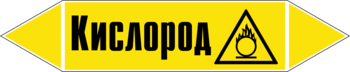 Маркировка трубопровода "кислород" (пленка, 252х52 мм) - Маркировка трубопроводов - Маркировки трубопроводов "ГАЗ" - Магазин охраны труда Протекторшоп