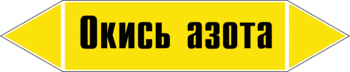 Маркировка трубопровода "окись азота" (пленка, 252х52 мм) - Маркировка трубопроводов - Маркировки трубопроводов "ГАЗ" - Магазин охраны труда Протекторшоп