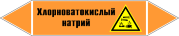 Маркировка трубопровода "хлорноватокислый натрий" (k10, пленка, 126х26 мм)" - Маркировка трубопроводов - Маркировки трубопроводов "КИСЛОТА" - Магазин охраны труда Протекторшоп