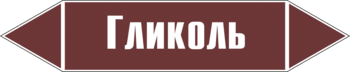 Маркировка трубопровода "гликоль" (пленка, 716х148 мм) - Маркировка трубопроводов - Маркировки трубопроводов "ЖИДКОСТЬ" - Магазин охраны труда Протекторшоп