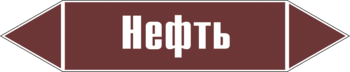 Маркировка трубопровода "нефть" (пленка, 252х52 мм) - Маркировка трубопроводов - Маркировки трубопроводов "ЖИДКОСТЬ" - Магазин охраны труда Протекторшоп