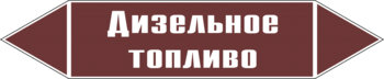 Маркировка трубопровода "дизельное топливо" (пленка, 716х148 мм) - Маркировка трубопроводов - Маркировки трубопроводов "ЖИДКОСТЬ" - Магазин охраны труда Протекторшоп