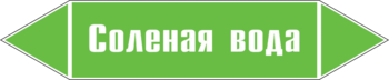 Маркировка трубопровода "соленая вода" (пленка, 252х52 мм) - Маркировка трубопроводов - Маркировки трубопроводов "ВОДА" - Магазин охраны труда Протекторшоп